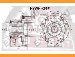������� �������� Hyundai IX55/Sorento New Santa Fe (CM) 2006- 517503J000, R18470 ASVA Hywhx55F HYWHX55F ����