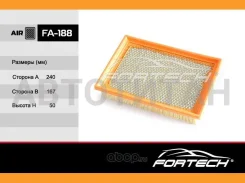 ����96950990 Chevrolet Aveo new (11~) (MANN. C24028 ) FA-188 Fortech � FA188 ����
