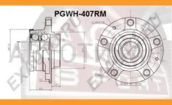������� ������ � ��������� ������� ��� Peugeot 407 6D 2004 ASVA PGWH407RM PGWH407RM ����