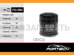 ����2630035530 Hyundai Tucson, KIA CEE`D (12-) Sportage SL (10-) (MANN. W8017) FO-092 Fortech � FO092 ����