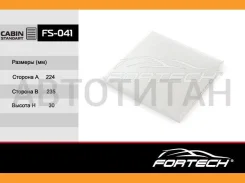 ���������80292SFY003 Honda: Accord VIII (03~), IX (08~), Civic VIII (JS. AC881) (VIC. AC-806, AC-881) (MANN. CU2358) FS-041 Fortech FS041 ����