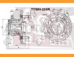 ������� ������ Toyota Caldina AZT246 2002-2007 TYWH255R ����