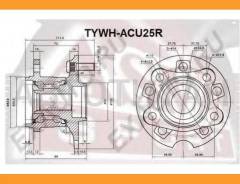 ������� ������ | ��� ����/��� | Toyota/ Lexus/ RX300 MCU35 2003-2006 ASVA Tywhacu25R TYWHACU25R ����