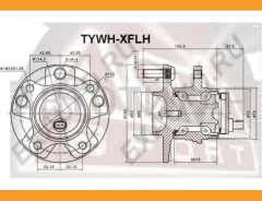 ������� ������ �����. ���. Toyota/Lexus GS350 GRS191 2005 ASVA Tywhxflh 4356030010 ����