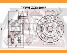 ������� ������ � ABS | ����� ����/��� | Toyota/ Corolla ZRE151 2006 ASVA Tywhzze150MF TYWHZZE150MF ����