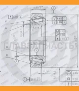 ���������, �������� NI March (K11) 92-02, Vanette (C22) 86-94; MI Chariot, RVR 91-97, Diamante 90-94, Galant 92-96, Lancer -96 JEW0011 ����