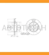 ���� ��������� (�������) Nissan Almera 95-00 / Sunny 93-04 / Presea 95-99 / Pulsar 95-00 52334, 186576, 22225, 2222502, 22225O2, 92O9O9OO, 92090900, 5...