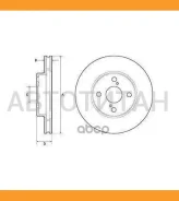 ���� ����. ���. ����. [255x25] 4 ���. Toyota Corolla 1.4/D/1.6 01/02- [BG3734] BG3734 ����
