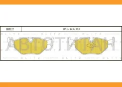 ������� ��������� �������� ������ BMW 3(E30, E36)/ 5(E34)/ 7(E32, E38) 86- BB0127 ����