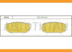 ������� ��������� �������� ������ KIA Sorento 02- BB0308 ����