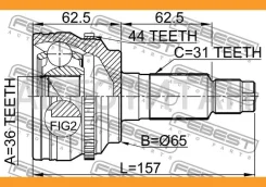 ���� �������� 36x65x31 Mazda 6 GG 2002-2008 [0510CX7A44] 0510CX7A44 ����