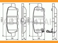 ������� �������� ������ Nissan Murano/X-Trail 2.0-3.5 03 0 986 495 089 0986495089 ����