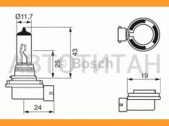 ����� ���������� ������� ���� 12V 55W (H11) Volvo VN 1987302084 ����