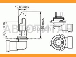 ����� (HB4) 12V P22D (51W) �������� �����/��. /�����, ������ 1987302153 ����