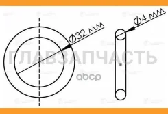 ���� ��� �����. ��������� ���. ��� �/� VAG (������ EPDM, 2��. ) LGS0032 ����
