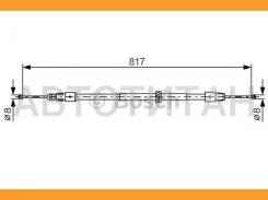 ���� ������� ������ L=817/715 MB M-Class W164/W166 05-11 1987482024 ����
