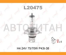 ����� H4 24V 75/70W P43T-38 HCV H4 24V 75/70W P43T L20475 ����