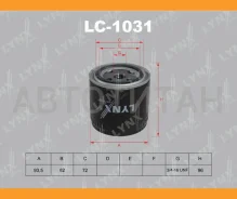 ������ �������� LADA 2101-07/2110/NIVA 2121/2131 LADA 01-07 LC1031 ����
