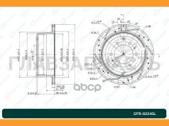 ���� ��������� ��������������� ������������� G-brake GFR-02245L ����� [GFR02245L] GFR02245L ����