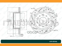 ���� ��������� ��������������� ������������� G-brake GFR-01744L ����� [GFR01744L] GFR01744L ����