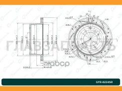 ���� ��������� ��������������� ������������� G-brake GFR-02245R ������ [GFR02245R] GFR02245R ����
