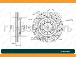���� ��������� ��������������� ������������� G-brake GFR-02331L ����� [GFR02331L] GFR02331L ����