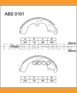 ������� ��������� ���������� | ��� | Toyota Corona/Carina/Caldina #T19/#T21#, Corolla/Sprinter/Levin #E1#, Camry/Vista SV4# Allied Nippon ABS0101 ABS0...