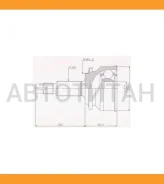 ���� ���������� /����� HDK ��� Toyota Camry 2012- ASV50; IN-TO-14; 4342006880 [INTO14] INTO14 ����
