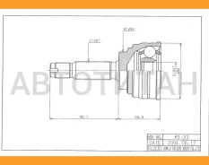 ���� �������� /�������� ������ /����� HDK ��� Legnum 1996-; 24*54*25; MI-033; (MI-033A43) MR196757 MR196758 MI033 [MI033] MI033 ����