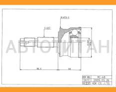 ���� ������. Mitsubishi Colt 02- [MI048] MI048 ����