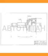 ���� (�������/ �����) Mitsubishi Lancer 07-15 / Galant Fortis 07-15 [MI063], �������� MI063 ����