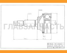 ���� �������� /�������� ������ /����� HDK ��� Avenir W10 1990-1993 Primera P11 1990-1997 Bluebird U12 1987-; 23*56*27; NI-019A42; (TG-7419 TG7419Z42 0...