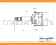 ���� �������� /�������� ����� /������ HDK ��� Nissan March K11 1992-2002 Cube Z10; NI-043A42; (TG-7443Z42 0210-043 0210-043A42) 0210043A42 0210043 391...