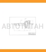 ���� �������� /�������� ������ /����� HDK ��� Nissan Sunny B15 1998- QG15DE 4WD; NI-061; 391014M500 0210061A42 391004M500 [NI061] NI061 ����