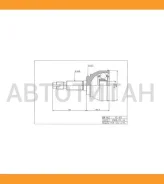 ���� �������� /������ /����� HDK ��� Nissan Almera N16 2000- 22; 35*55*27; NI-083; 391005M010 391005M310 391015M310 [NI083] NI083 ����