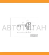 ���� �������� /�������� ������ /����� HDK ��� Toyota Vitz Platz 2000-1SZFE; TO-073A48; (TG-9573Z48 JCT0067A CO-7541Alynx) 4341052110 [TO073A48] TO073A...