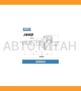 ���� ������� 22/22 | ����� ����/��� | Isuzu�Gemini�(JT)��1988.02- [309004] 309004 ����