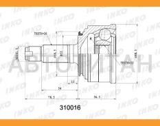 ���� ������� 26/32 | ����� ����/��� | Honda�Accord�III�(CA4, ��CA5)�2. �0�i�16V�(101�kW)�1987. �01- [310016] 310016 ����