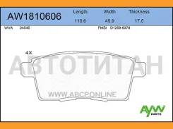 ������� PF-5814-5564 (PN) AW1810606 Aywiparts AW1810606 AW1810606 ����