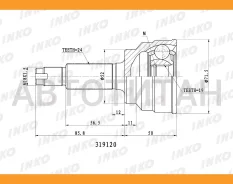 ���� ������� 24/19 | ����� ����/��� | Mazda�121�II�(DB)�1. �3�16V�(39�kW)�1990. �11- [319120] 319120 ����