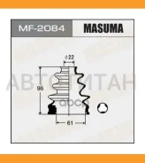 ������� ����� ���. �����. Tooyota Corolla/Corsa/Starlet 86-90 MF2084 ����
