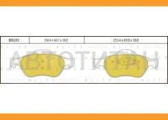 ������� ��������� �������� �������� Renault Laguna 01- Blitz BB0283 BB0283 ����