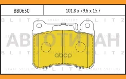 ������� ��������� �������� �������� Mercedes W203/CL203/S203/C209/A209/R171 00- Blitz BB0630 BB0630 ����