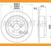 ���� ��������� ������ DF3092 (265,4x10) JBD0081 ����