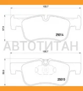 ������� ����. ���. BMW 1/2 F20-F22 1.6-2.0 10- Brembo P06078 P06078 ����
