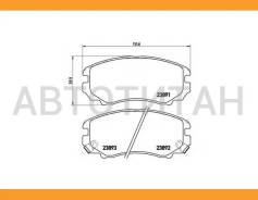 ������� �������� � Hyundai Sonata 2.0i/2.7/Coupe GK all 01 P30018 953 02=964 002B-SX Brembo P30018 P30018 ����
