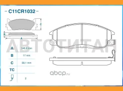 ������� ��������� �������� (Hyundai H1/Starex, H1 (TQ), Santa FE. Ssangyong Actyon) (TRW GDB3297) C11CR1032 C11CR1032 ����