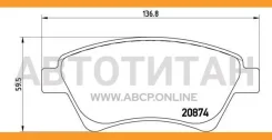 ������� �������� � Renault Megane 1.4/1.6/2.0/1.5CDi/1.9CDi 02 P68034 GDB1597=976 20 Brembo P68034 P68034 ����