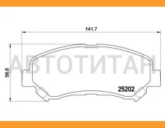 ������� �������� �������� Suzuki Kizashi (FR) 2.4 10 P79028 Brembo P79028, ������ P79028 ����