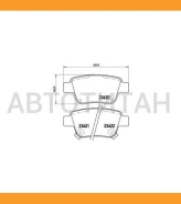 ������� �������� � Toyota Avensis 1.6i-2.4D-4D 03 P83047 1047 02=D2239M-01 Brembo P83047 P83047 ����